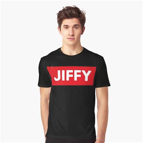 Jiffy Graphic T-Shirt by SacawiceArt in 2021 | T shirt, Shirts, Classic t shirts