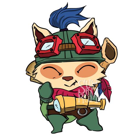 Chibi Teemo by SuperRum on DeviantArt