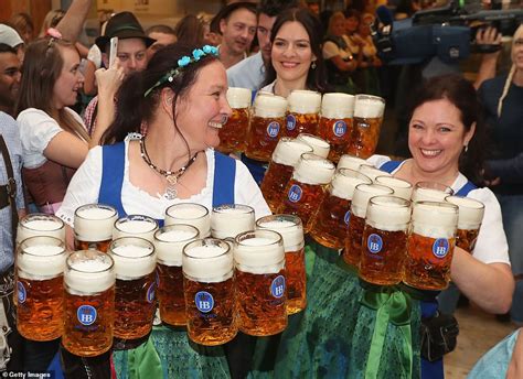 Oktoberfest takes off in Germany with thousands cramming into the popular drinking festival ...