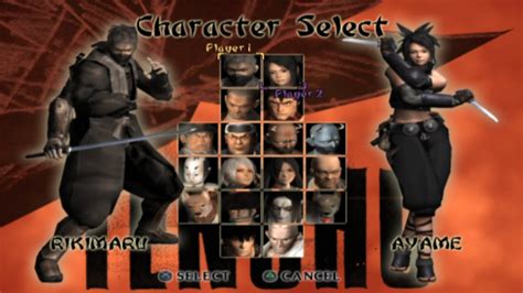 Tenchu: Wrath of Heaven All Characters [PS2] - YouTube