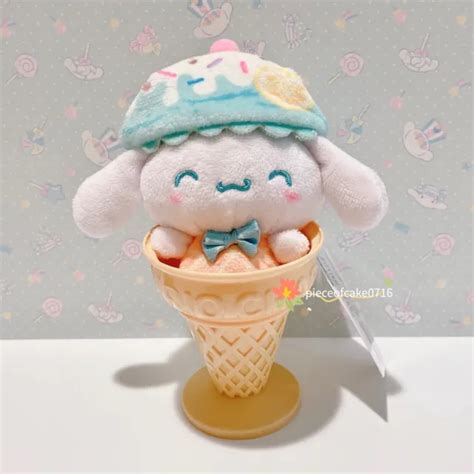 SANRIO CINNAMOROLL ICE Cream Cone Mini Plush Set 2022 from Japan EUR 31,61 - PicClick IT