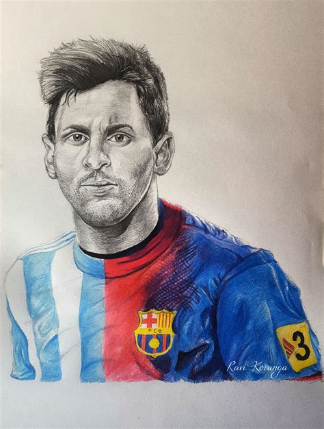 Tried Sketch of Lionel Messi : r/drawing