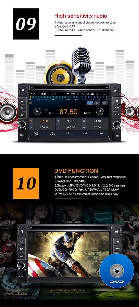 Shenzhen Factory Oem Car Entertainment System For Android Car Multimedia With Usb Car Video ...