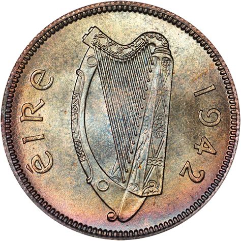 1939-1942 Ireland Republic Shilling KM 14 Prices & Values | NGC