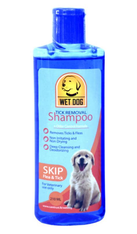 Wet Dog Tick Removal Shampoo
