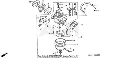 Parts Of A Small Engine Carburetor Diagram