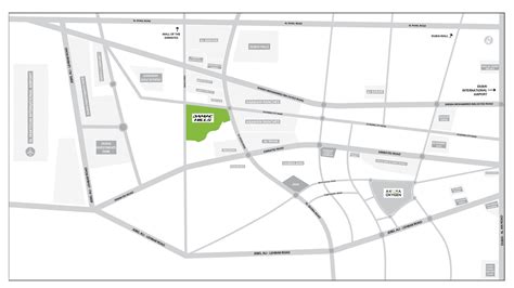 Damac Hills Townhouses - Location Map