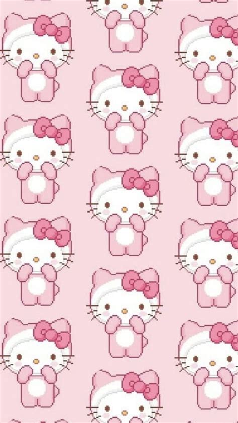 Hello Kitty Hitam - Hello Kitty negro y rosa fondo de pantalla del teléfono | Pxfuel