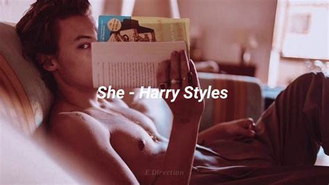 She- Harry Styles// Lyrics - YouTube