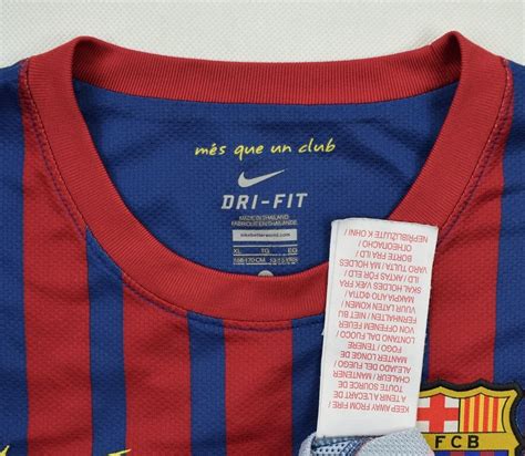 2011-12 FC BARCELONA *MESSI* SHIRT XL. BOYS Football / Soccer ...