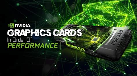 Nvidia Graphics Cards List In Order Of Performance