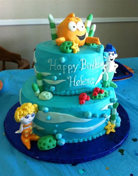 Bubble Guppies Birthday Cake - CakeCentral.com