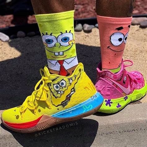 Kyrie 5 Spongebob Squarepants | Hype shoes, Girls basketball shoes ...