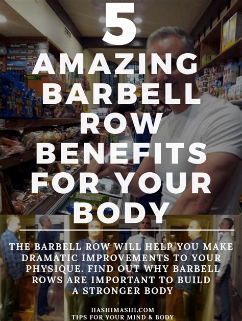 Barbell Row Benefits and Muscles Worked by the Barbell Row