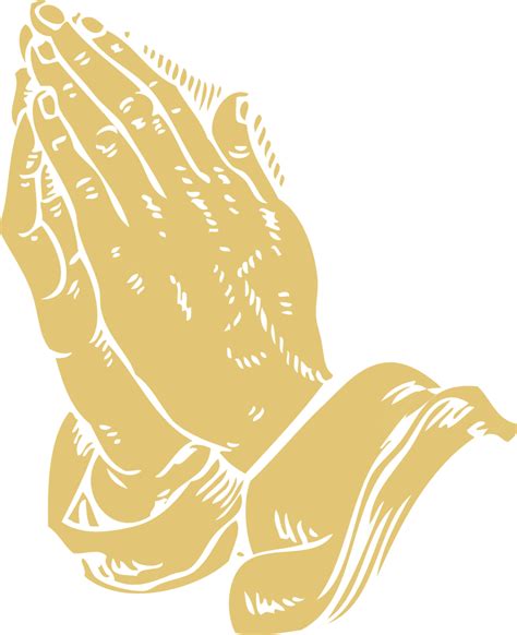 Public Domain Clip Art Image | Praying hands | ID: 13528798811637 ...