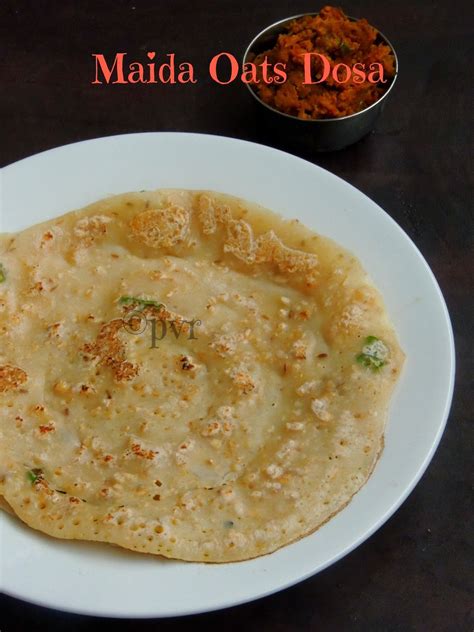 Priya's Versatile Recipes: Instant Maida Oats Dosa