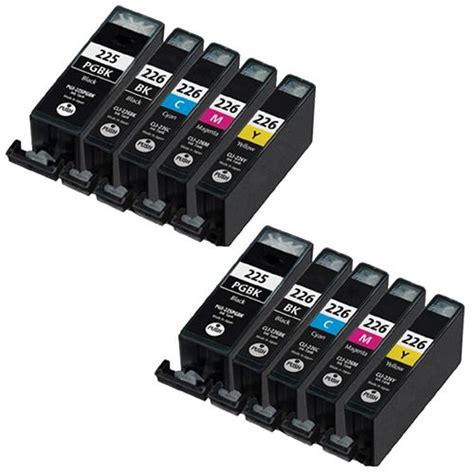 Canon PGI225 ink, Cannon INK CLI 226, CLI226, Set of 10 Compatible Ink ...