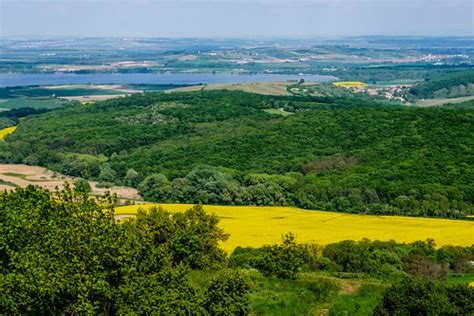 Elevation map of South Moravian Region, Czech Republic - Topographic Map - Altitude Map