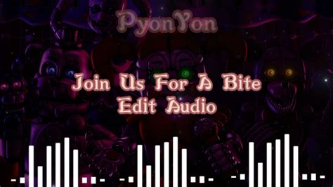 Join Us For A Bite - Audio Edit - YouTube