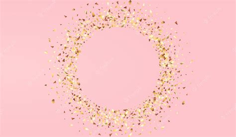 Premium Vector | Golden glow anniversary vector pink background. christmas shine texture. yellow ...