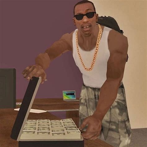 CJ Grand Theft Auto: San Andreas | Gta funny, San andreas gta, Carl johnson