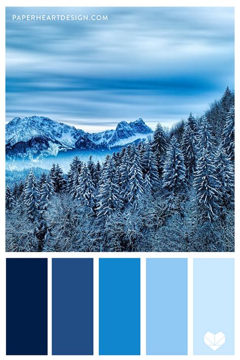 Monochromatic Color Scheme Blue