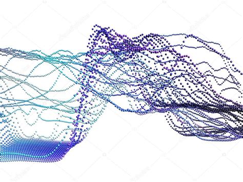 Three Dimensional Data Visualization Abstract — Stock Photo © agsandrew ...