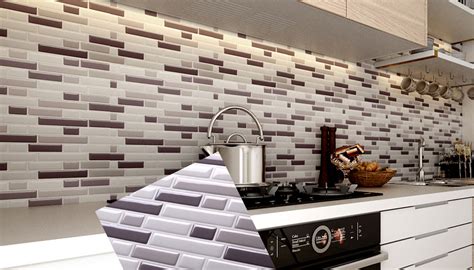 Peel and stick mosaic tile for Kitchen backsplash - Reno t-Blog Chat - Condo Interior Design and ...