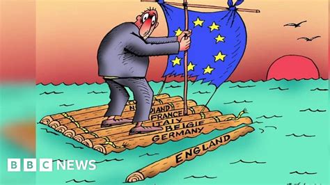 Cartoonists from across the world give their take on Brexit - BBC News