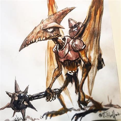 Terrada the pterodactyl is well known for his sweet disposition, never ...