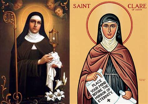 ALL SAINTS: Saint Clare of Assisi