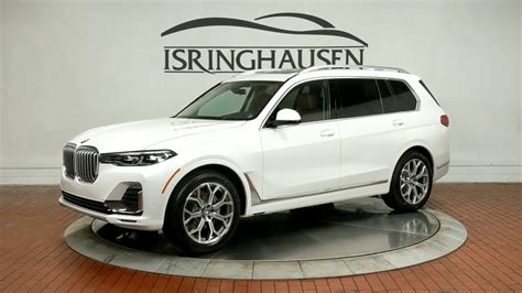 2020 BMW X7 xDrive40i in Mineral White Metallic - 74649 - YouTube