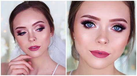 IN DEPTH BRIDAL MAKEUP TUTORIAL | Dramatic Rose Gold - YouTube