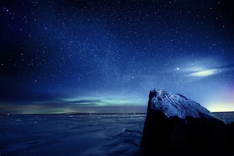 Windows 10 Night Sky Tent Wallpaper / Wallpaper winter, the sky, stars ...