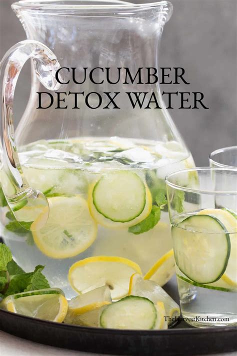 Benefits of Cucumber Water - The Harvest Kitchen