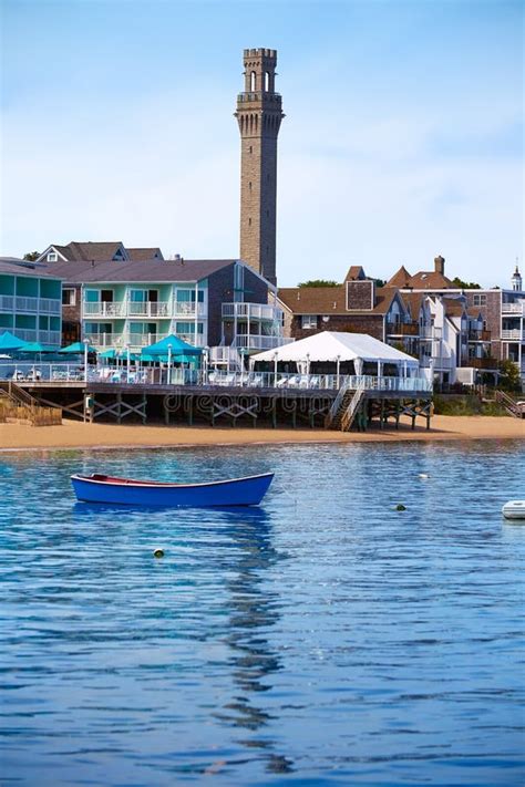 Cape Cod Provincetown Beach Massachusetts Stock Photo - Image of boats ...