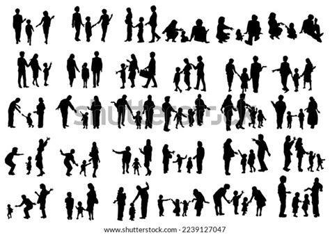 Vector Illustration Person Silhouette Stock Vector (Royalty Free ...