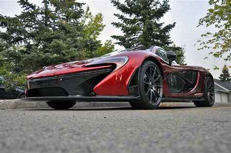 Volcano Red McLaren P1 in Calgary - GTspirit