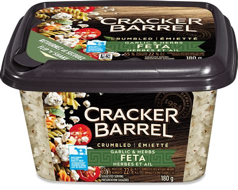 Herb and Garlic | Feta | Our Cheese | Cracker Barrel