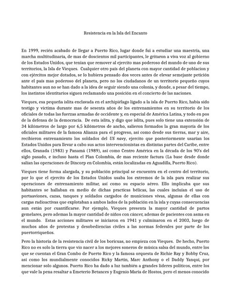 (PDF) La tenaz resistencia de los boricuas