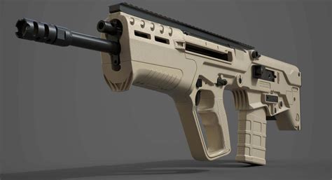 IWI Tavor 7 - 3D Model by rfarencibia