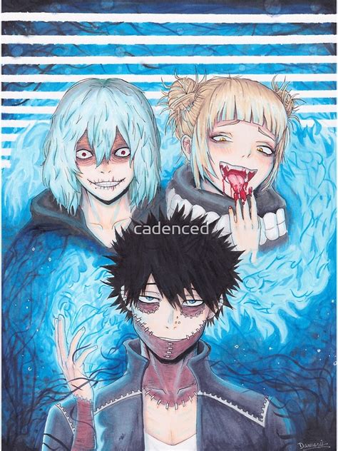 "Malevolence - Dabi, Toga, & Shigaraki MHA Fan Art" Photographic Print ...