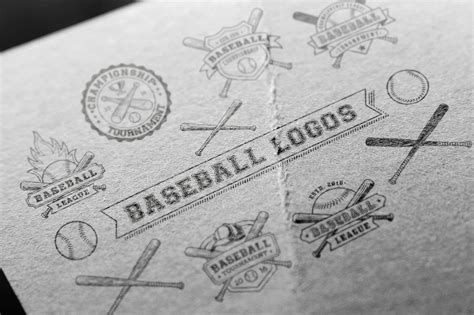 Vector Editable Baseball Logos – MasterBundles