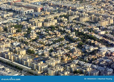 Riad, Saudi Arabia, February 14 2020: Aerial View Of Riyadh Downtown In ...