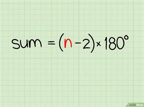 Come Calcolare la Somma degli Angoli Interni - wikiHow