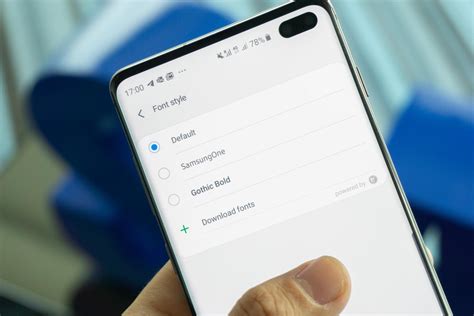 How to change Font Style on Samsung Mobile Device? | Samsung Singapore