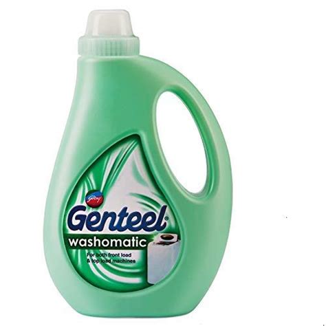 Genteel Washomatic - Liquid Detergent for Top and Front Load Washing ...