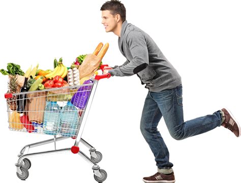 Download Grocery Shopping Cart Png - Supermarket Shopping Cart Png - HD Transparent PNG ...