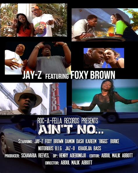 Jay-Z Feat. Foxy Brown: Ain't No... (Music Video 1996) - IMDb