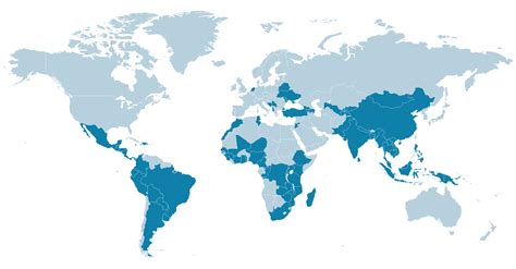 World Map Countries Png - Hayley Drumwright